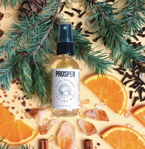 Prosper Healing Mist is a magnet for vitality. Use it to propel your ultimate vision of wellness into reality.
