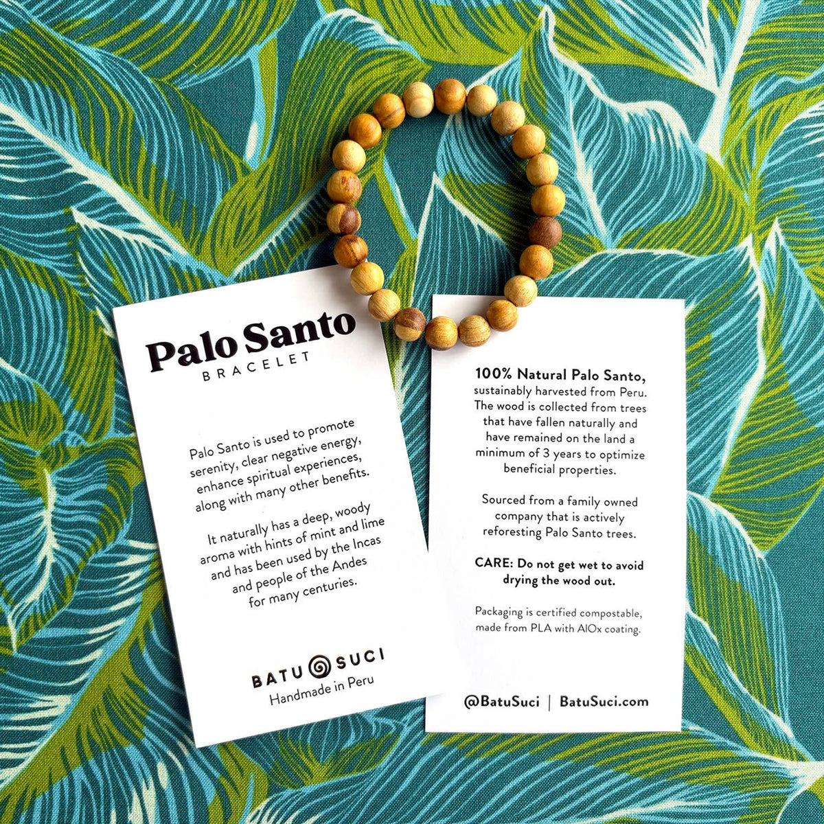 Batu Suci Handmade Jewelry - Palo Santo Bracelet