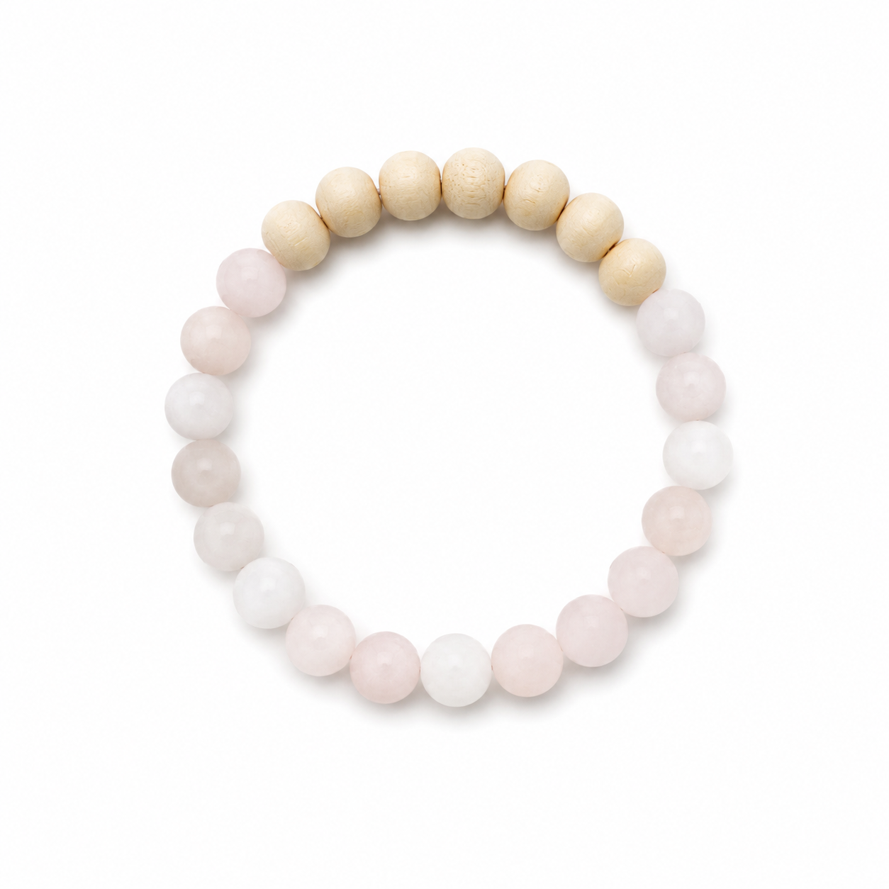 Batu Suci Handmade Jewelry - Feel to Heal Diffuser Bracelet | Rose Quartz + Aromatherapy