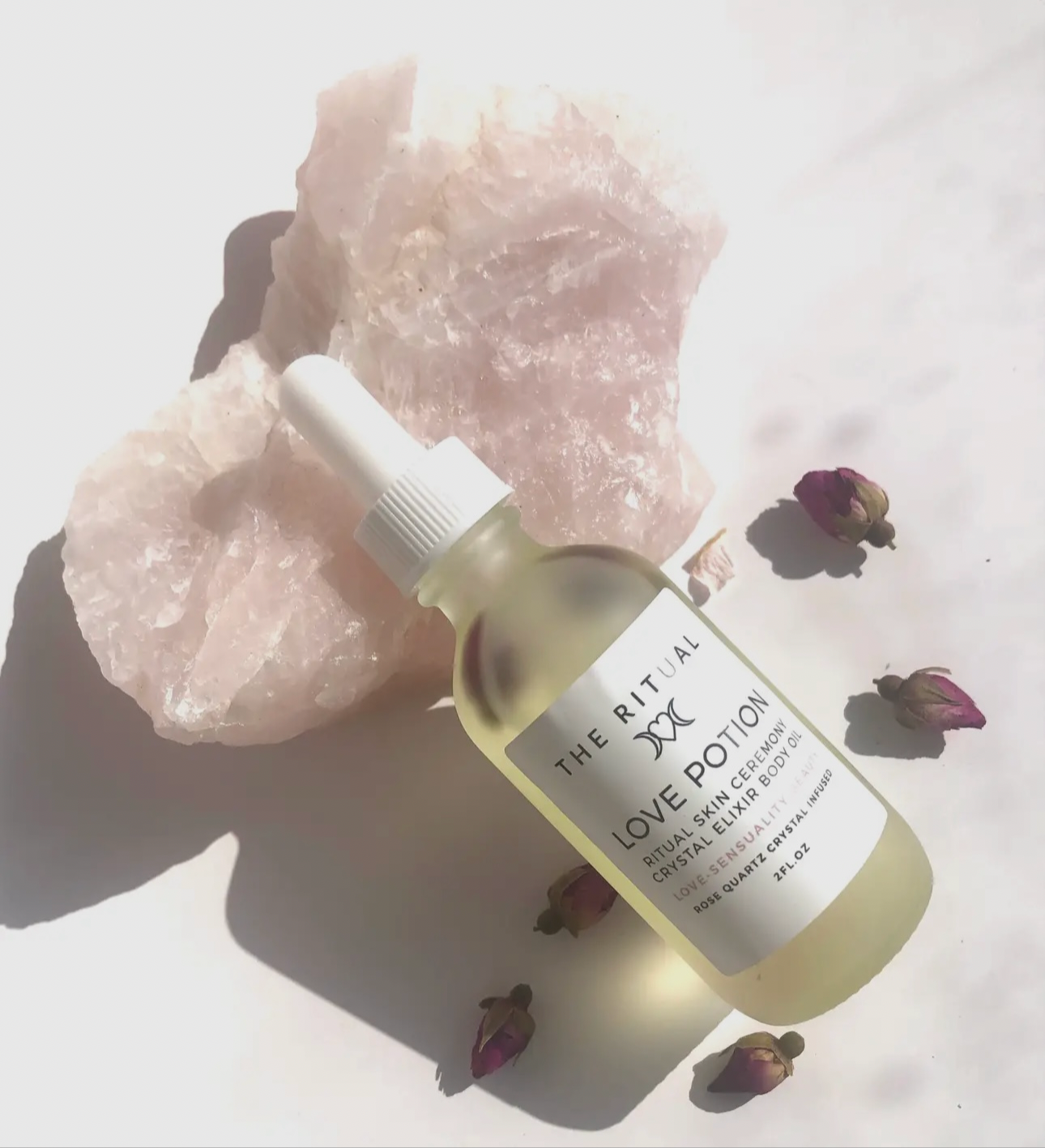 Love Potion Body & Bath Oil Organic Rose Oil