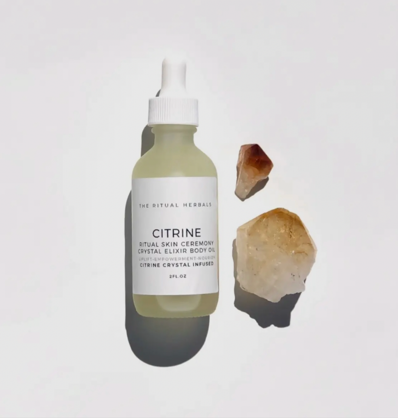 Citrine Bath & Body Oil Organic Beauty