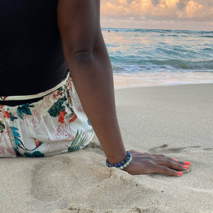 Batu Suci Handmade Jewelry - You Got This Diffuser Bracelet  |  Sodalite Aromatherapy Bracelet