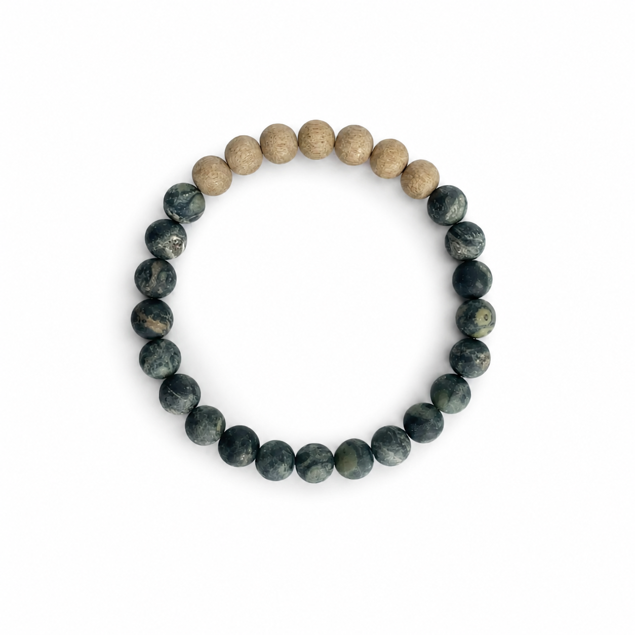 Batu Suci Handmade Jewelry - You Da Man Diffuser Bracelet  |  Men's Kambaba Jasper