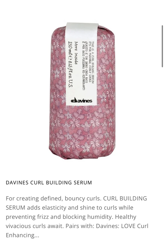 Davines - This is a Curl Building Serum