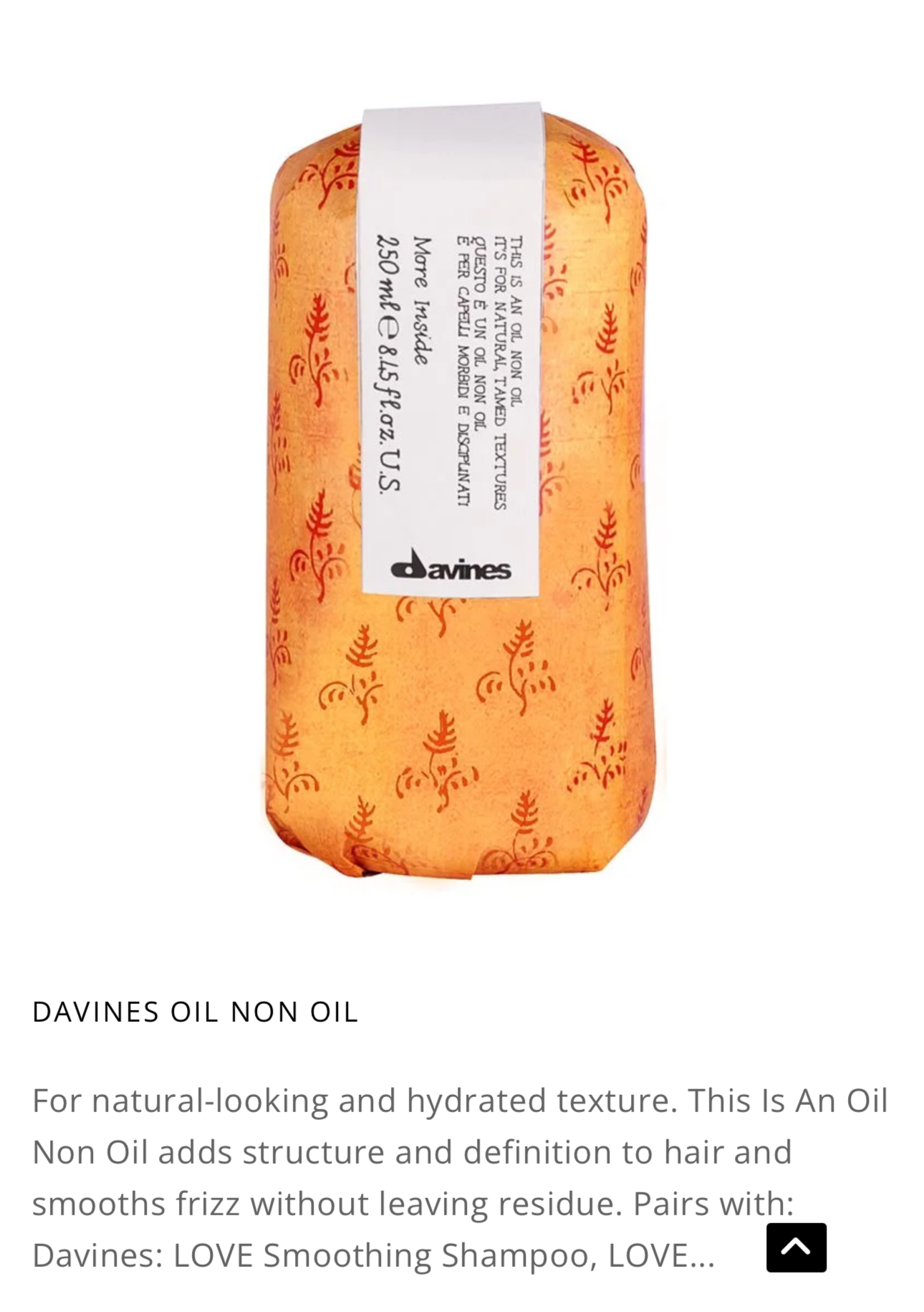 Davines - This is an Oil Non Oil