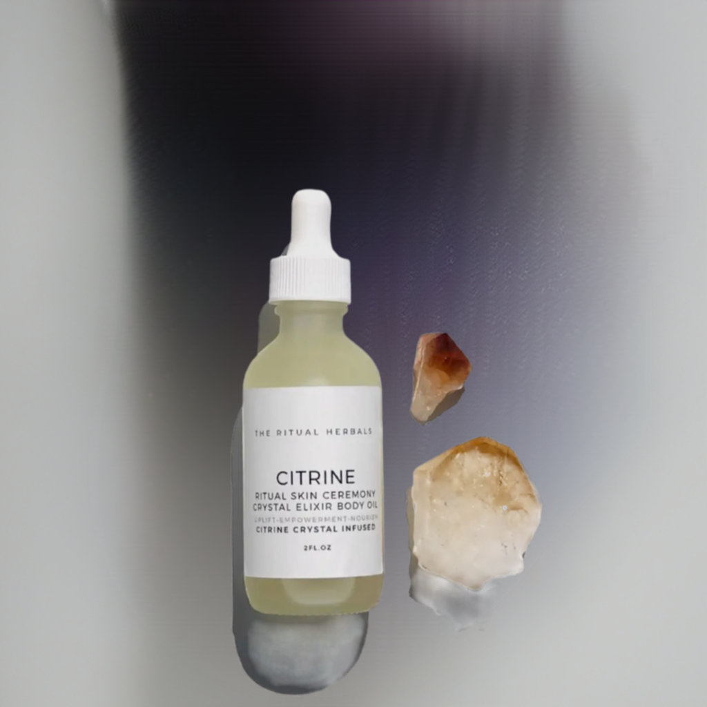 Citrine Bath & Body Oil Organic Beauty